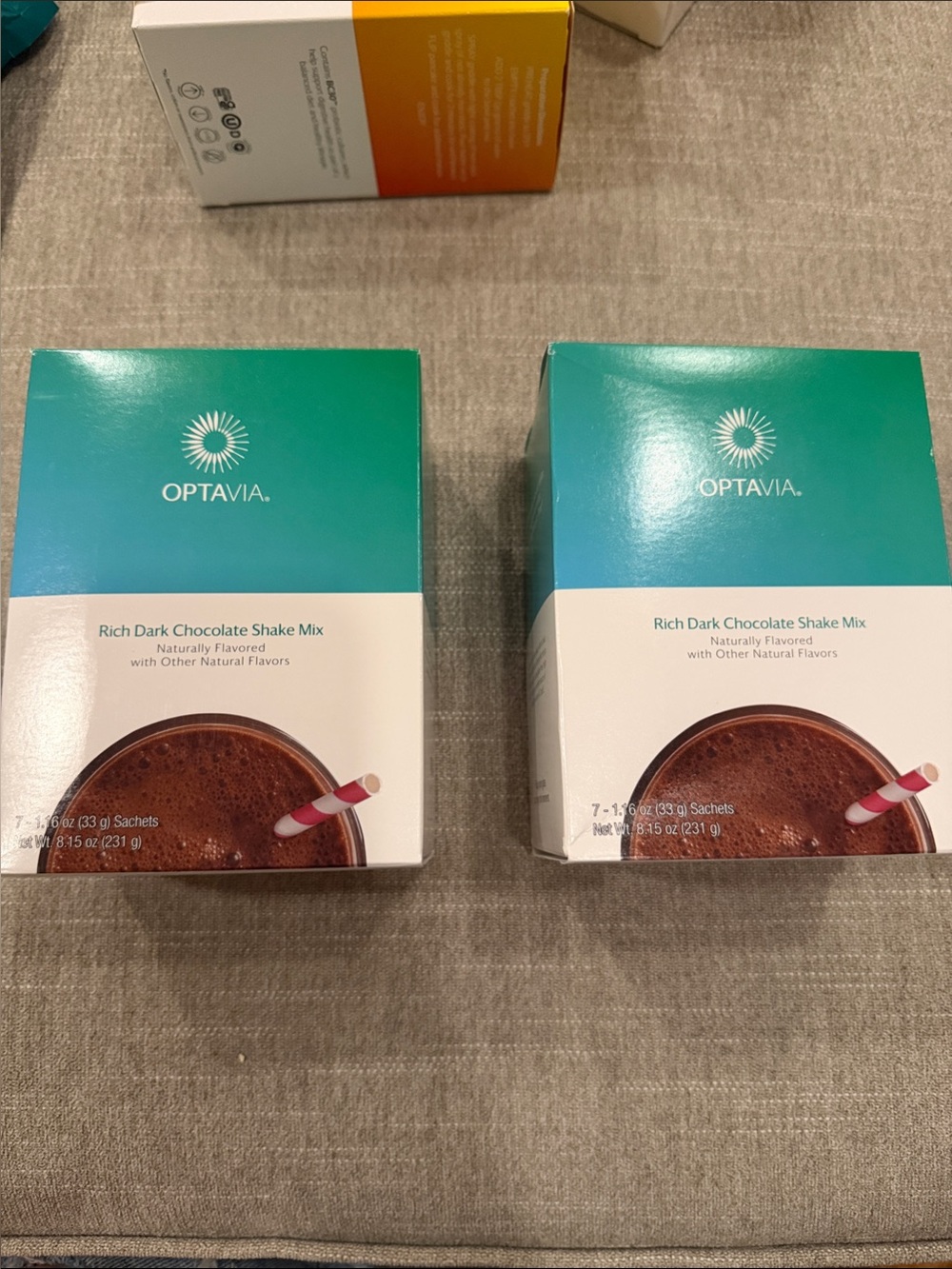 OPTAVIA Rich Dark Chocolate Shake Mix  (2 Boxes)